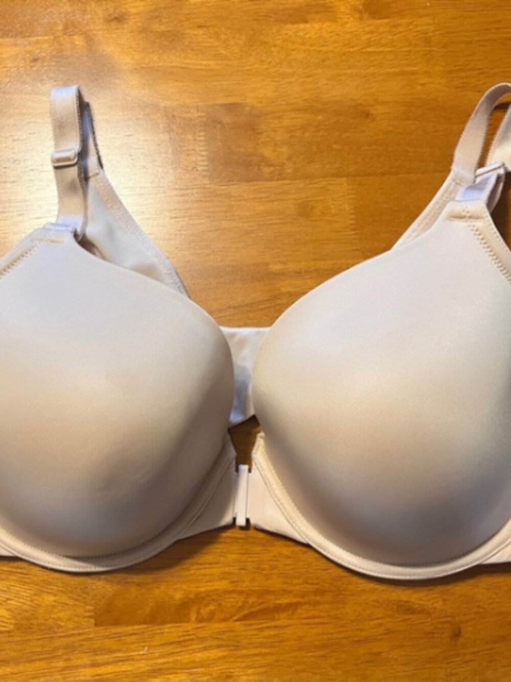 Torrid Perfect T-Shirt Push-Up Front Close Light Beige Bra 40D